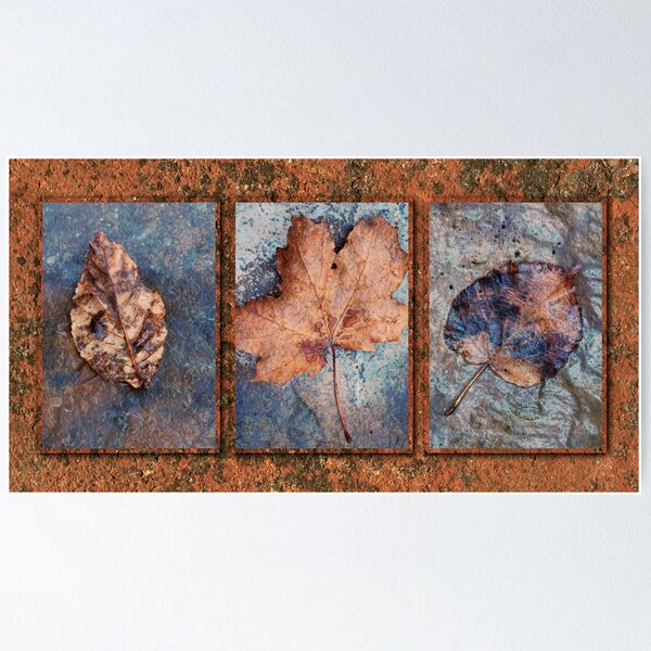 Item preview, Autumn triptych designed and sold by Eugene Francis Cummings.
