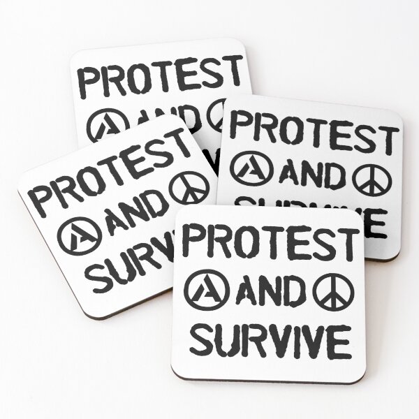 Item preview, Protest And Survive designed and sold by artpirate.