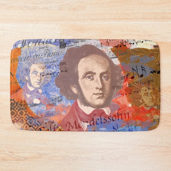 Item preview, Felix Mendelssohn portrait, famous person, classical music designed and sold by Mauswohn.