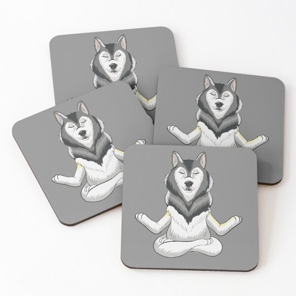 Item preview, Husky Dog Meditation designed and sold by Meliafroggy.