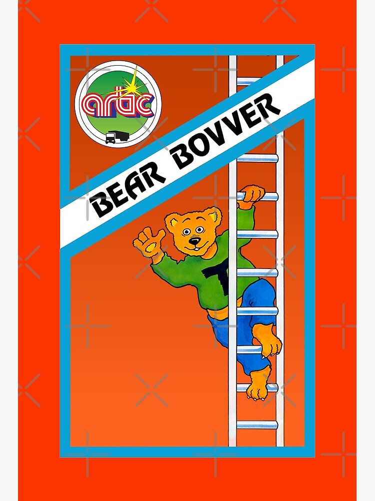 Bear Bovver Sur Sinclair ZX Spectrum – Jeu Rétro Complet – Boîtier Et Notice Inclus