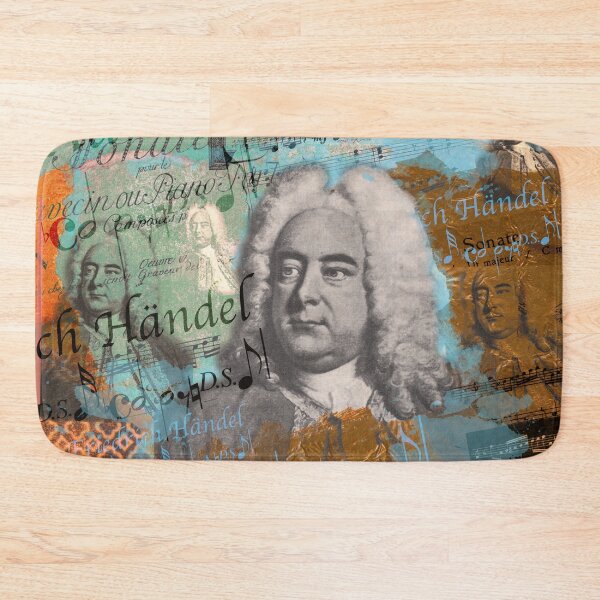 Item preview, Georg Friedrich Händel Portrait, Collage designed and sold by Mauswohn.