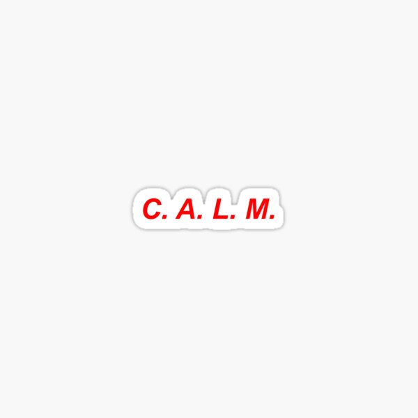 5sos Calm Sticker