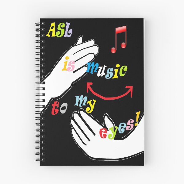 Item preview, ASL is Music to My Eyes designed and sold by EloiseArt.