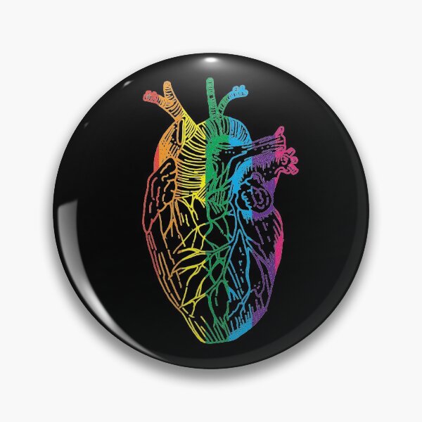 Item preview, Giant Anatomical Pride Heart designed and sold by Geek-topia.