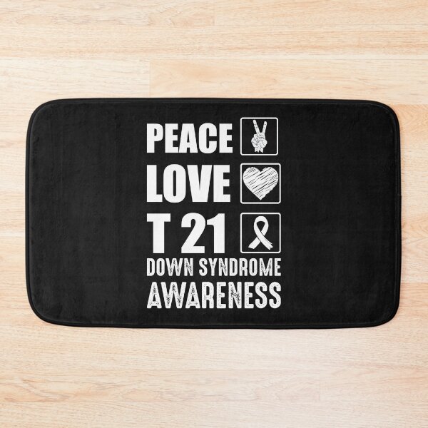 Item preview, Peace Love Cure Down Syndrome Awareness designed and sold by Best Designer.