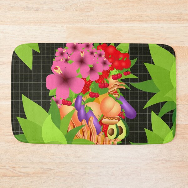 Item preview, Arcimboldo head made of fruit and vegetables designed and sold by Mauswohn.