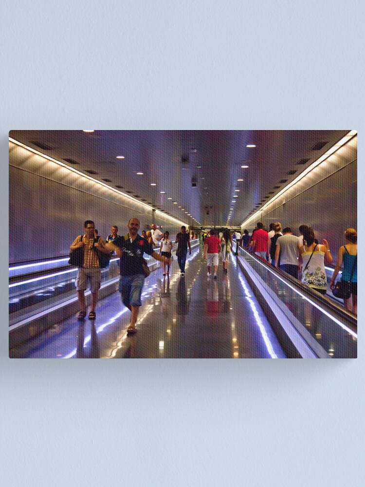 Alternate view of Barcelona Underground Canvas Print