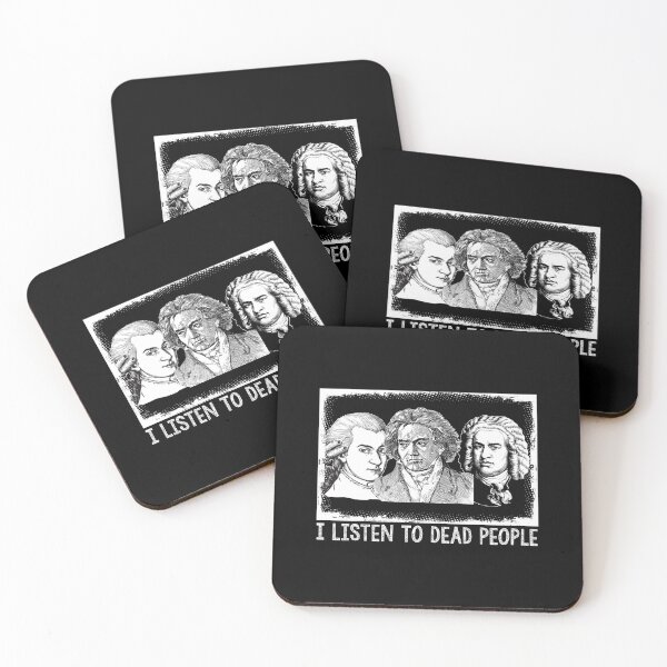 Item preview, I Listen To Dead People Classical Music Parody Funny Gift, Classical Music Lovers Gift, Beethoven, Bach, Mozart designed and sold by UltimatePrintCo.