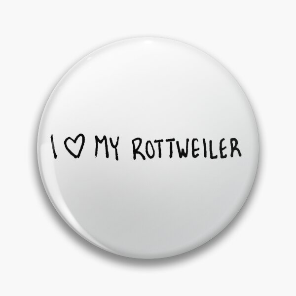 Item preview, I heart my rottweiler  designed and sold by alexabay.
