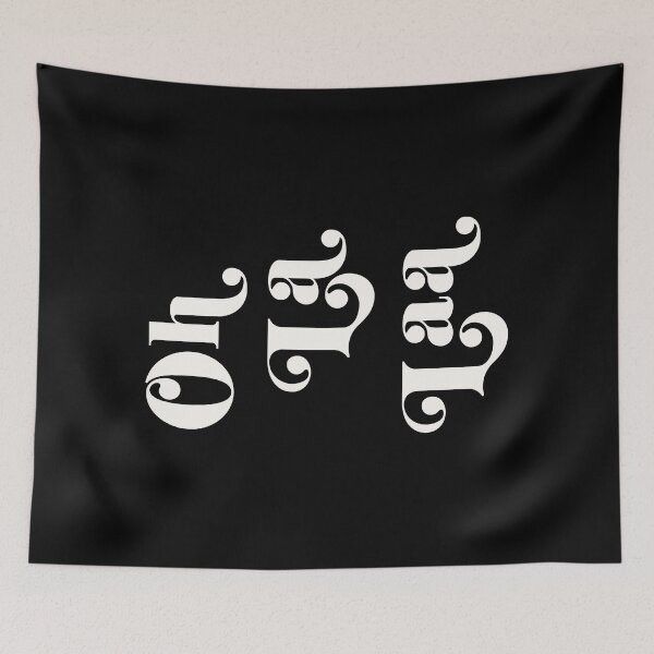 Item preview, OH LA LAA (white) designed and sold by JennieCarolina.