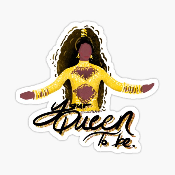 Princess Imani Your Queen To Be Sticker