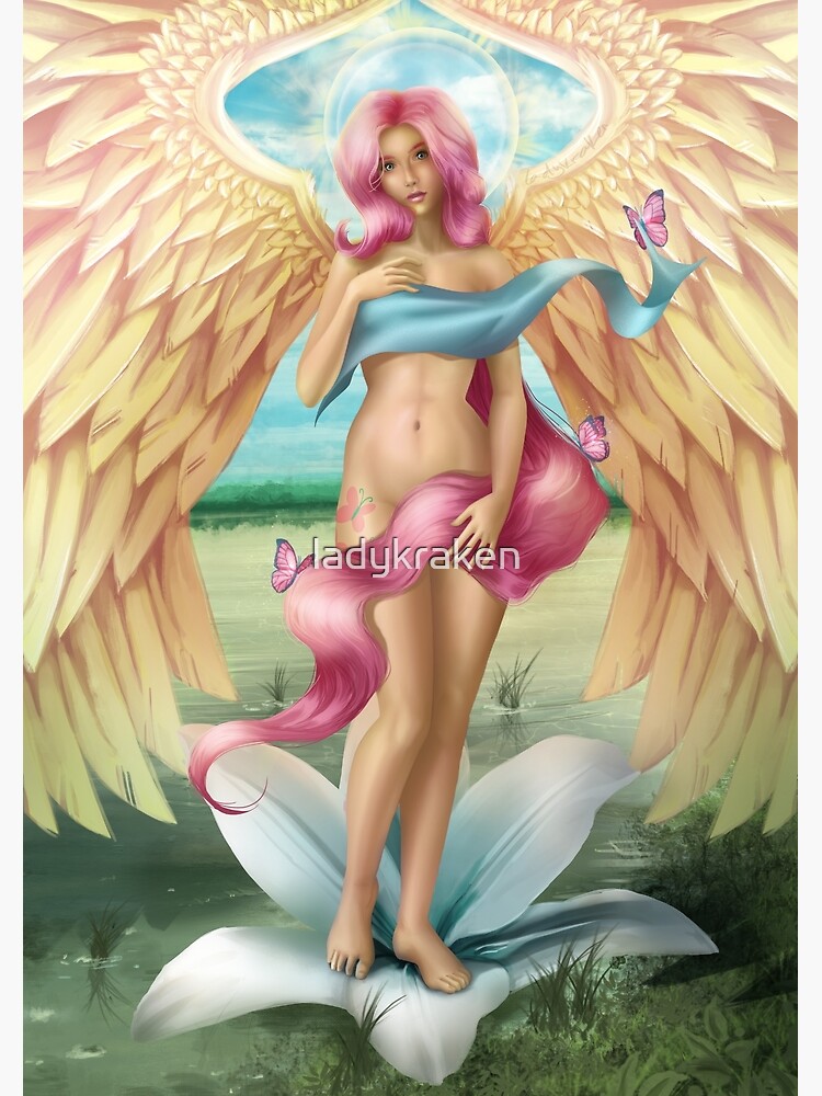 Birth of a Shy Angel by ladykraken