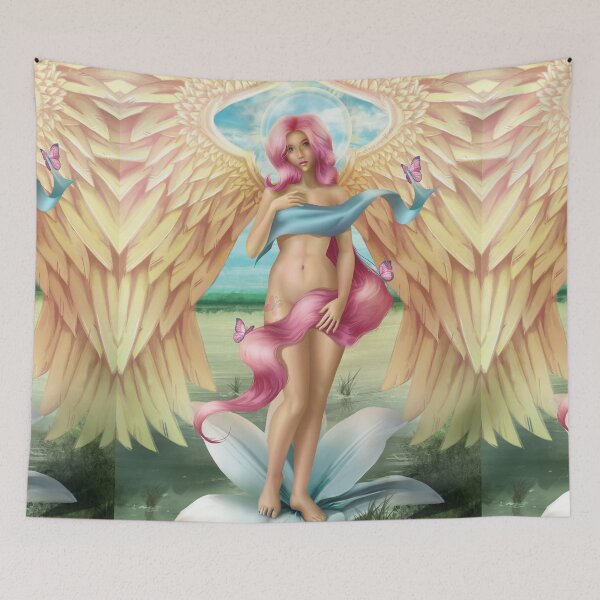 Item preview, Birth of a Shy Angel designed and sold by ladykraken.