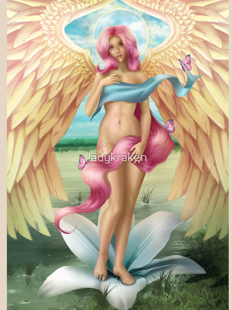 Birth of a Shy Angel by ladykraken