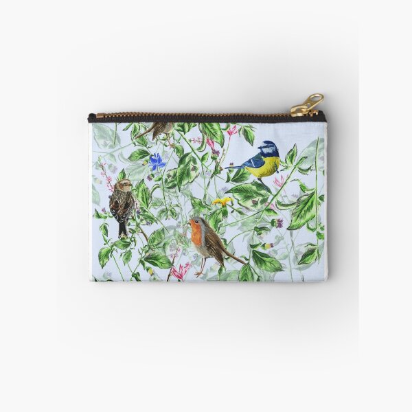 Item preview, hand painted birds and flowers designed and sold by hollievictoriat.
