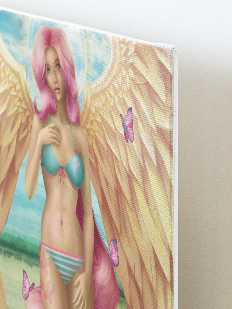 Alternate view of Birth of a Shy Angel Pantsu Mounted Print