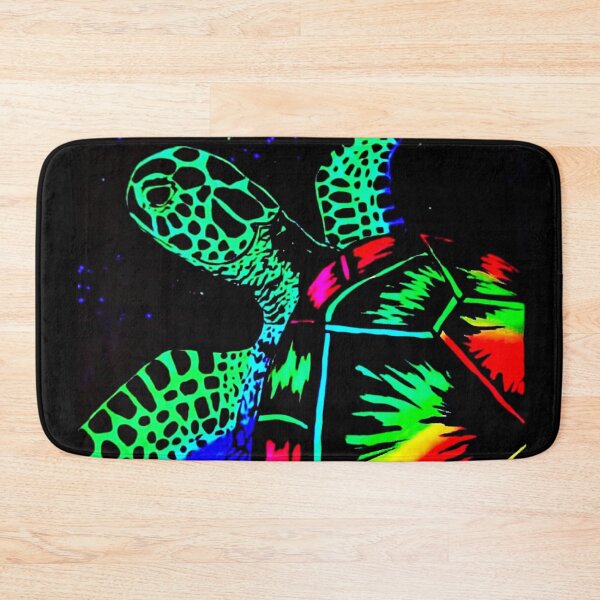 Item preview, Glowing  Rainbow Sea Turtle designed and sold by Pickynikki.