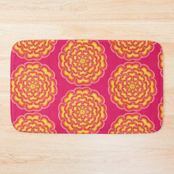 Item preview, Gold Pink Red Yellow Love Mandala designed and sold by Sunfreestar.