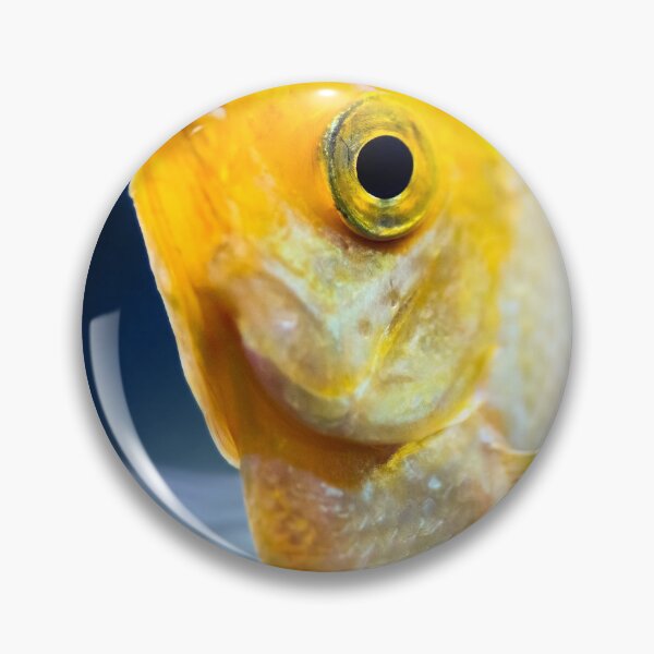 Item preview, Pterophyllum Scalare yellow angel fish head macro selective focus designed and sold by Grégory DUBUS.