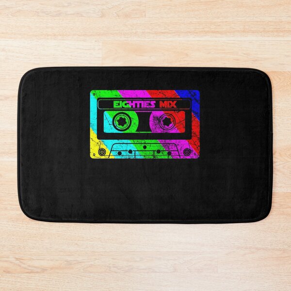 Aperçu de l'œuvre Cassette Tape Eighties Music Retro 80s Old School Playlist créée et vendue par majuga.