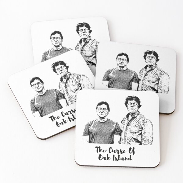 Rick and Marty Lagina Coasters (Set of 4)