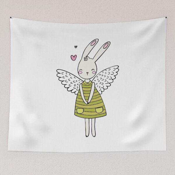 Item preview, Bunny with wings designed and sold by Hangrid-Work.