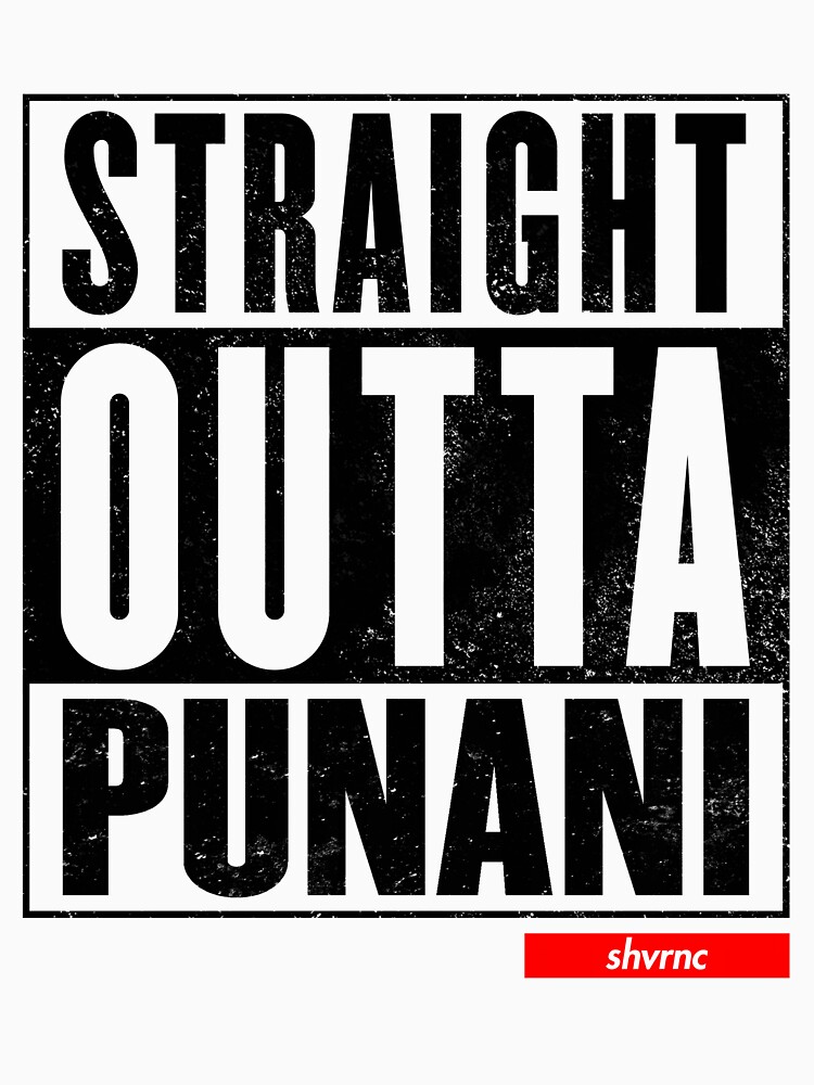 Straight Outta Punani (black) by shvrnc