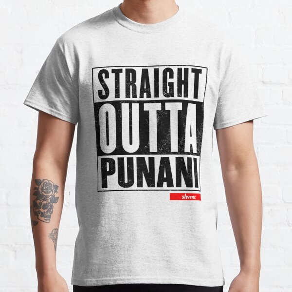 Straight Outta Punani (black) Classic T-Shirt
