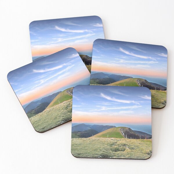 Item preview, Twilight of top hill mountain scenics view in Alps designed and sold by Grégory DUBUS.