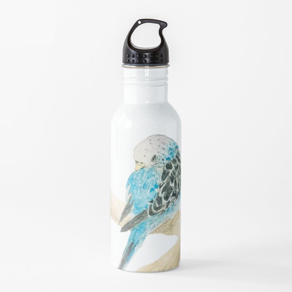 budgerigar painting Water Bottle