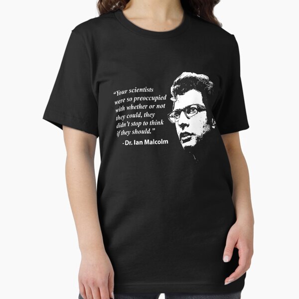 Item preview, Dr. Ian Malcolm Quote from Jurassic Park designed and sold by Luhmdesign.