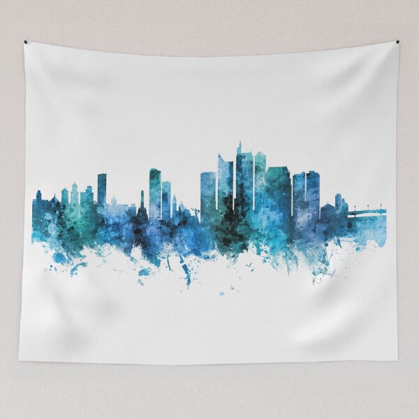 Item preview, Manila Philippines Skyline designed and sold by ArtPrints.