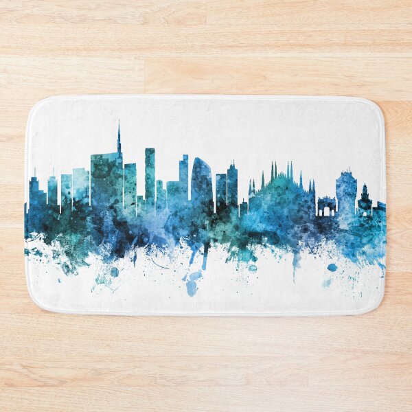 Item preview, Milan Italy Skyline designed and sold by ArtPrints.