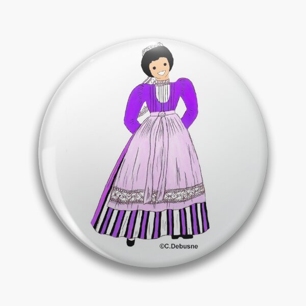 Item preview, Costume of Gironde, AQUITAINE, France designed and sold by Catherine Debusne.