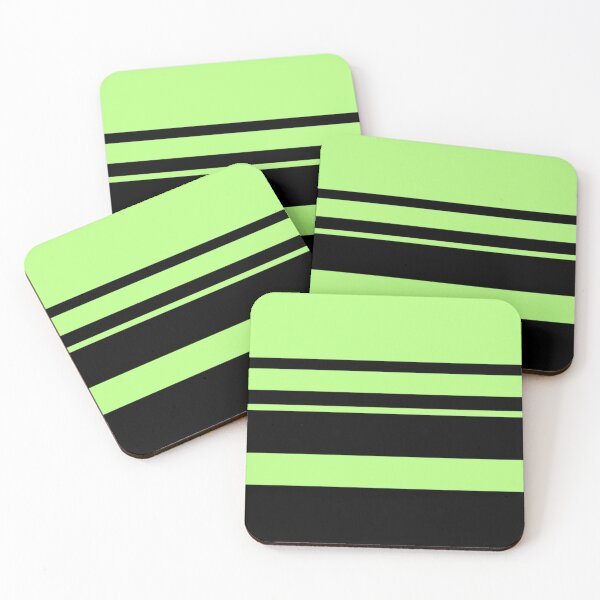 Item preview, Fluorescent Green neon stripes horizontal  designed and sold by HaleyRedshaw.