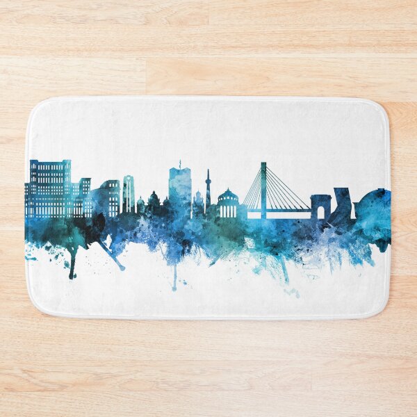 Item preview, Bucharest Romania Skyline designed and sold by ArtPrints.