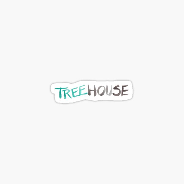 Treehouse text Sticker