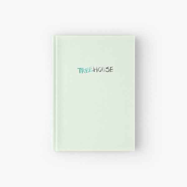 Treehouse text Hardcover Journal