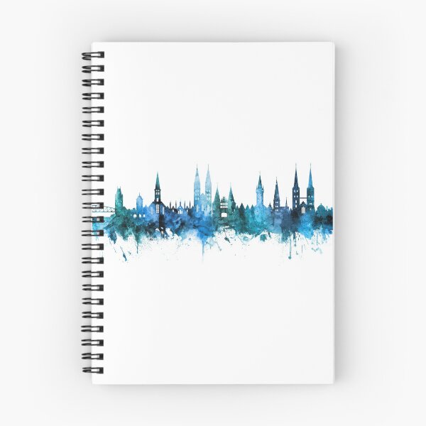 Item preview, Lubeck Germany Skyline designed and sold by ArtPrints.