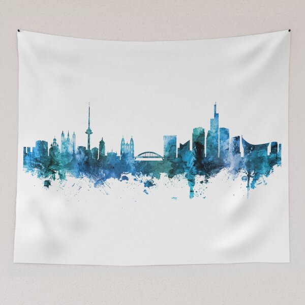 Item preview, Vilnius Lithuania Skyline designed and sold by ArtPrints.
