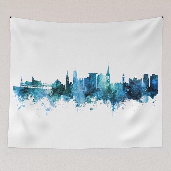 Item preview, Bournemouth England Skyline designed and sold by ArtPrints.