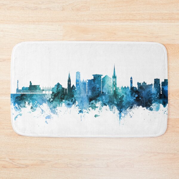 Item preview, Bournemouth England Skyline designed and sold by ArtPrints.