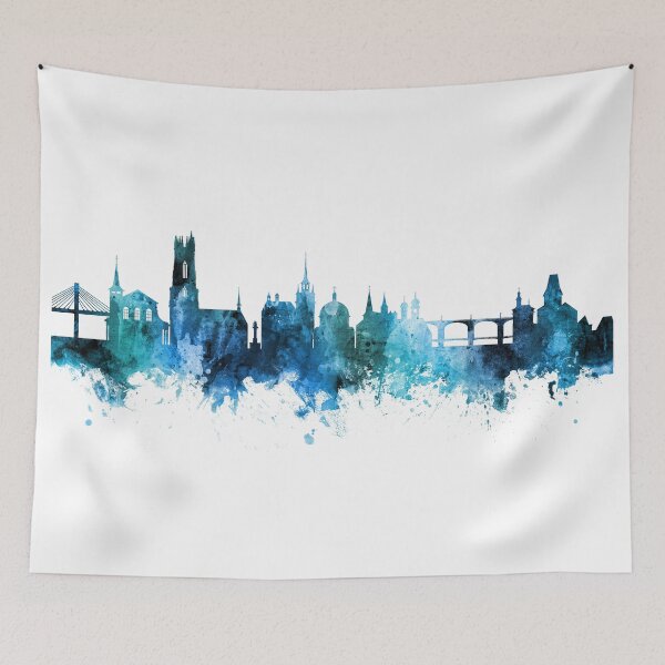 Item preview, Fribourg Switzerland Skyline designed and sold by ArtPrints.