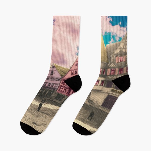 Item preview, old houses in Tübingen, Baden-Württemberg designed and sold by Mauswohn.