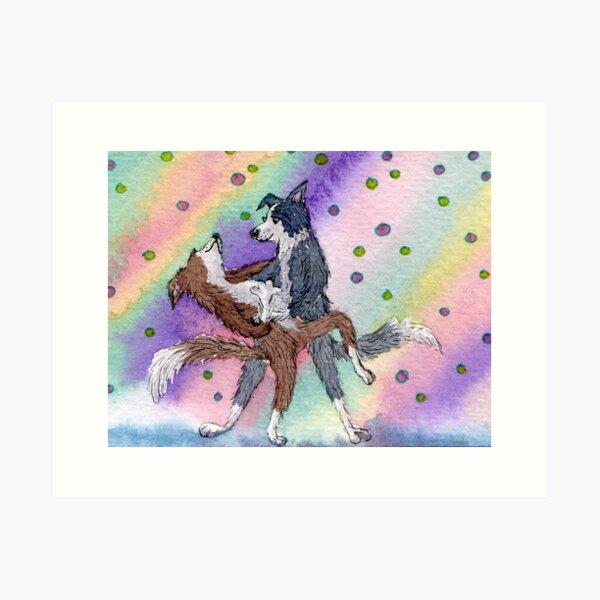 Item preview, No dog could equal her passion for ballroom designed and sold by SusanAlisonArt.