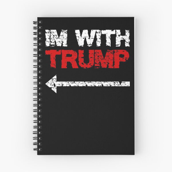 Item preview, I'm with Trump! Trump for President 2020 designed and sold by ThatMerchStore.