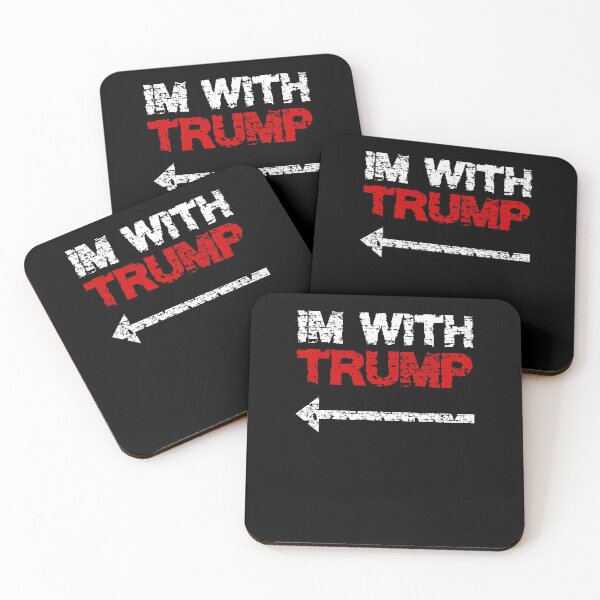 Item preview, I'm with Trump! Trump for President 2020 designed and sold by ThatMerchStore.
