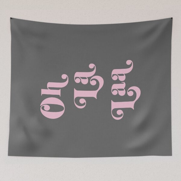 Item preview, OH LA LAA (pink) designed and sold by JennieCarolina.