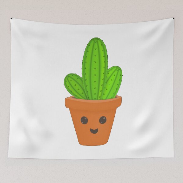 Item preview, Cant Touch This Cute Happy Cactus designed and sold by Merch_Tingz.